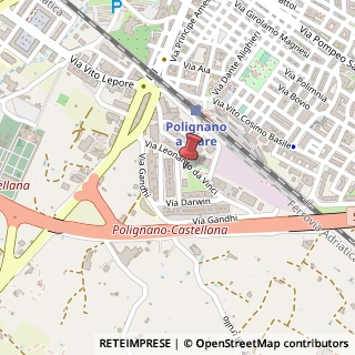 Mappa Via Alessandro Volta, 20, 70044 Polignano a Mare, Bari (Puglia)