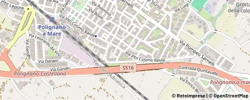 Mappa Polignano a Mare
