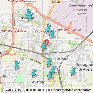 Mappa Terza Traversa Via Roma, 81030 Teverola CE, Italia (1.30455)