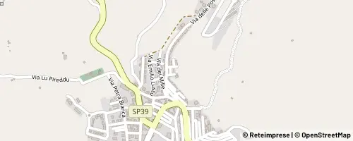 Mappa Trinità d'Agultu e Vignola