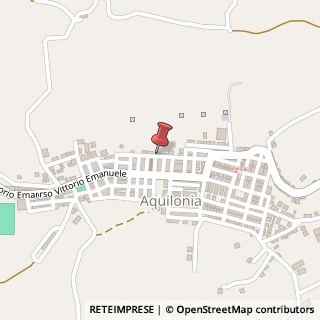 Mappa Via Circonvallazione di Sinistra, 136, 83041 Aquilonia, Avellino (Campania)