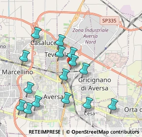Mappa Via Cimarosa, 81032 Carinaro CE, Italia (2.22067)