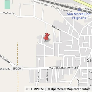Mappa Via Pablo Picasso, 3, 81030 San Marcellino, Caserta (Campania)