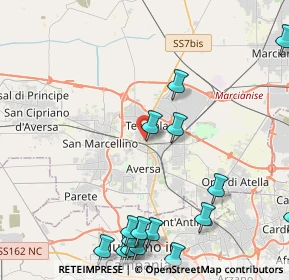 Mappa Piazza Papa Giovanni XXIII, 81031 Aversa CE, Italia (6.16063)