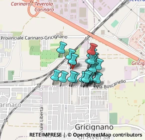Mappa Via Caravaggio, 81032 Carinaro CE, Italia (0.264)