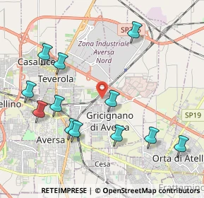 Mappa Via Caravaggio, 81032 Carinaro CE, Italia (2.43583)