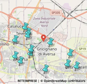 Mappa Via Caravaggio, 81032 Carinaro CE, Italia (2.54692)