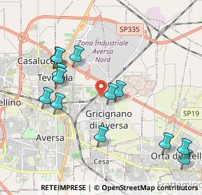 Mappa Via Caravaggio, 81032 Carinaro CE, Italia (2.29615)