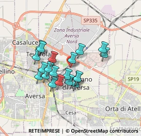 Mappa Via Caravaggio, 81032 Carinaro CE, Italia (1.4985)