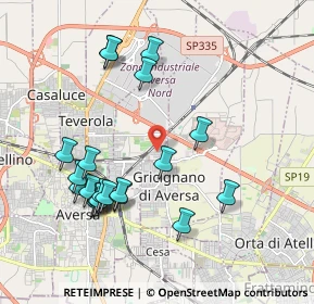 Mappa Via Caravaggio, 81032 Carinaro CE, Italia (2.1825)