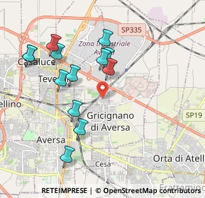 Mappa Via Caravaggio, 81032 Carinaro CE, Italia (2.07385)