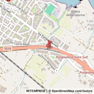 Mappa Strada Comunale Quintavalle, 45, 70044 Polignano a Mare, Bari (Puglia)