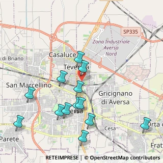 Mappa Via Roma Sesta Traversa II Tratto, 81030 Teverola CE, Italia (2.37385)