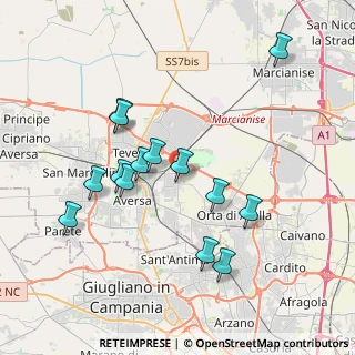 Mappa Via S. Antonio Abate, 81030 Gricignano di Aversa CE, Italia (3.95429)