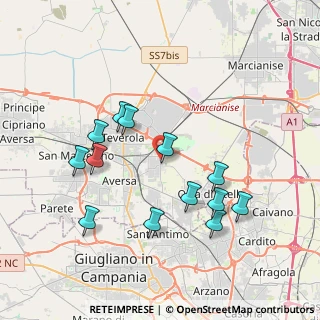 Mappa Via S. Antonio Abate, 81030 Gricignano di Aversa CE, Italia (4.03769)