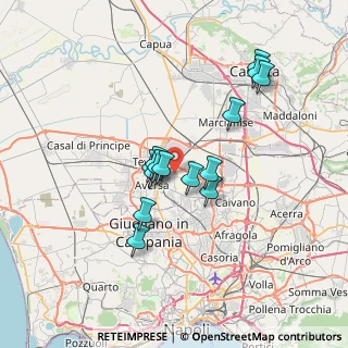 Mappa Via S. Antonio Abate, 81030 Gricignano di Aversa CE, Italia (6.14286)