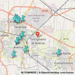 Mappa Via S. Antonio Abate, 81030 Gricignano di Aversa CE, Italia (2.955)