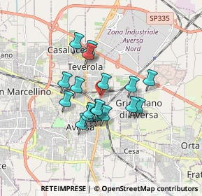 Mappa Via Palazzo, 81032 Carinaro CE, Italia (1.37105)