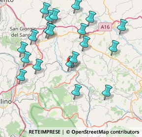 Mappa 83040 Luogosano AV, Italia (9.4485)
