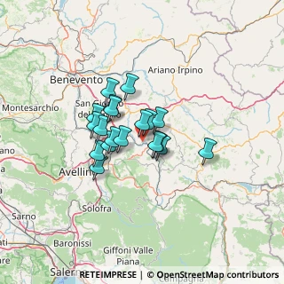 Mappa 83040 Luogosano AV, Italia (9.55421)
