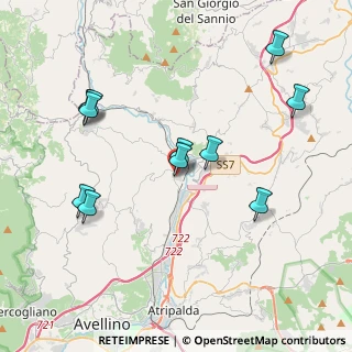 Mappa Via Cosimo Petrillo, 83030 Prata di Principato Ultra AV, Italia (4.41091)