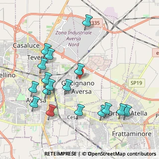 Mappa Via Battisti, 81030 Gricignano di Aversa CE, Italia (2.43059)