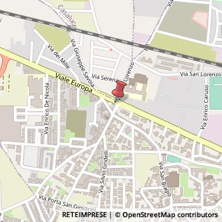 Mappa Via Europa, 1, 81030 Aversa, Caserta (Campania)