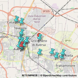 Mappa Via Sant'Antonio Abate, 81030 Gricignano di Aversa CE, Italia (2.45211)
