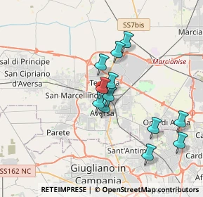 Mappa Via Enrico Caruso, 81031 Aversa CE, Italia (3.31917)