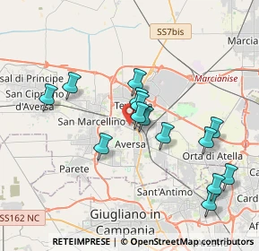 Mappa Via Enrico Caruso, 81031 Aversa CE, Italia (3.75429)