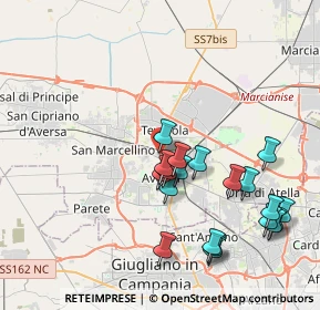 Mappa Via Enrico Caruso, 81031 Aversa CE, Italia (4.414)