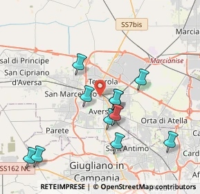 Mappa Via Enrico Caruso, 81031 Aversa CE, Italia (4.10455)