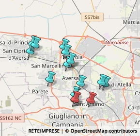 Mappa Via Enrico Caruso, 81031 Aversa CE, Italia (3.52933)