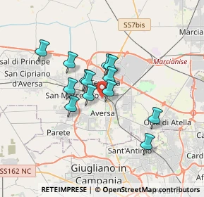 Mappa Via Enrico Caruso, 81031 Aversa CE, Italia (2.74692)