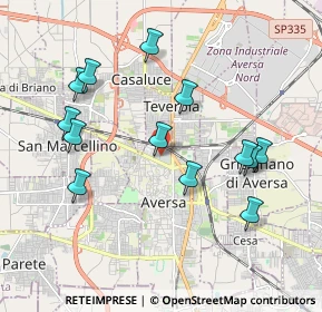 Mappa Via Enrico Caruso, 81031 Aversa CE, Italia (2.11538)