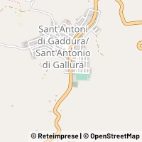 Hartă Sant'Antonio di Gallura