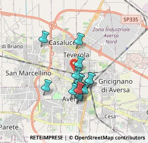Mappa Viale Della Repubblica, 81031 Aversa CE, Italia (1.39071)