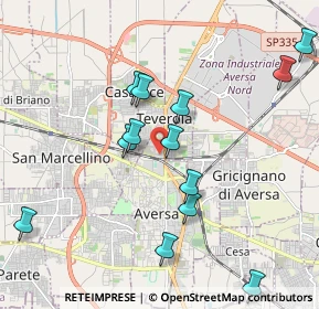 Mappa Viale Della Repubblica, 81031 Aversa CE, Italia (2.21923)