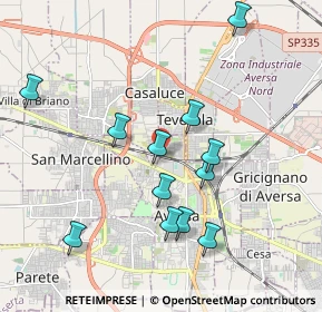 Mappa Via San Lorenzo, 81031 Teverola CE (2.04917)