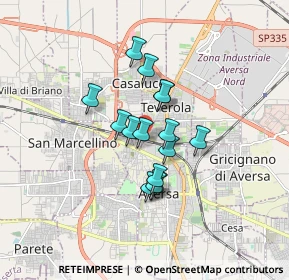 Mappa Via San Lorenzo, 81031 Teverola CE (1.274)