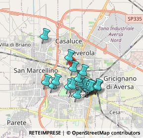 Mappa Via San Lorenzo, 81031 Teverola CE (1.571)