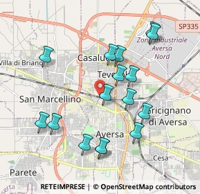 Mappa Via San Lorenzo, 81031 Teverola CE (2.0525)