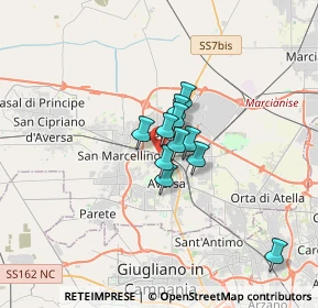 Mappa Via San Lorenzo, 81031 Teverola CE (2.05455)