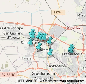 Mappa Via San Lorenzo, 81031 Teverola CE (2.49583)