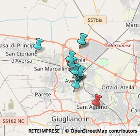 Mappa Via San Lorenzo, 81031 Teverola CE (2.34182)