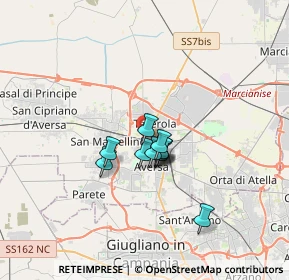 Mappa Via San Lorenzo, 81031 Teverola CE (2.24545)