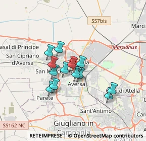 Mappa Via San Lorenzo, 81031 Teverola CE (2.67385)