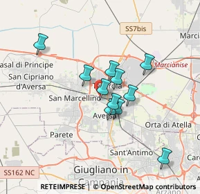 Mappa Via San Lorenzo, 81031 Teverola CE (2.85)