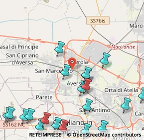 Mappa Via San Lorenzo, 81031 Teverola CE (6.1855)