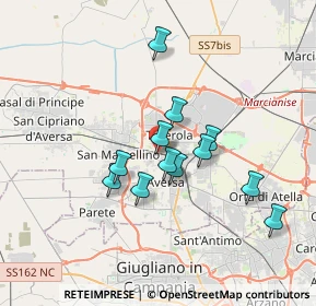 Mappa Via San Lorenzo, 81031 Teverola CE (3.06583)